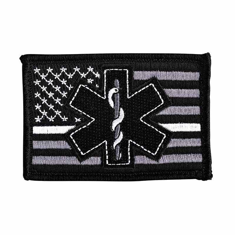 Thin Blue Line PVC Patch