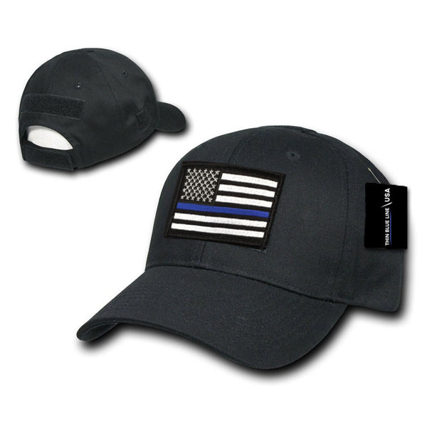 Operator's Cap with Thin Blue Line Patch - Thin Blue Line USA - 1