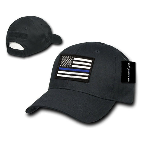 Operator's Cap with Thin Blue Line Patch - Thin Blue Line USA - 1