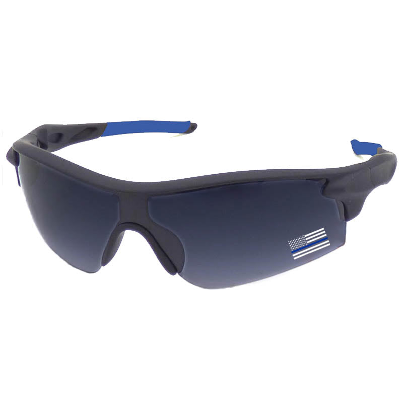 Thin Blue Line Sport Sunglasses, Unisex