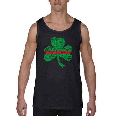 Thin Red Line St. Patrick's Shamrock Tank