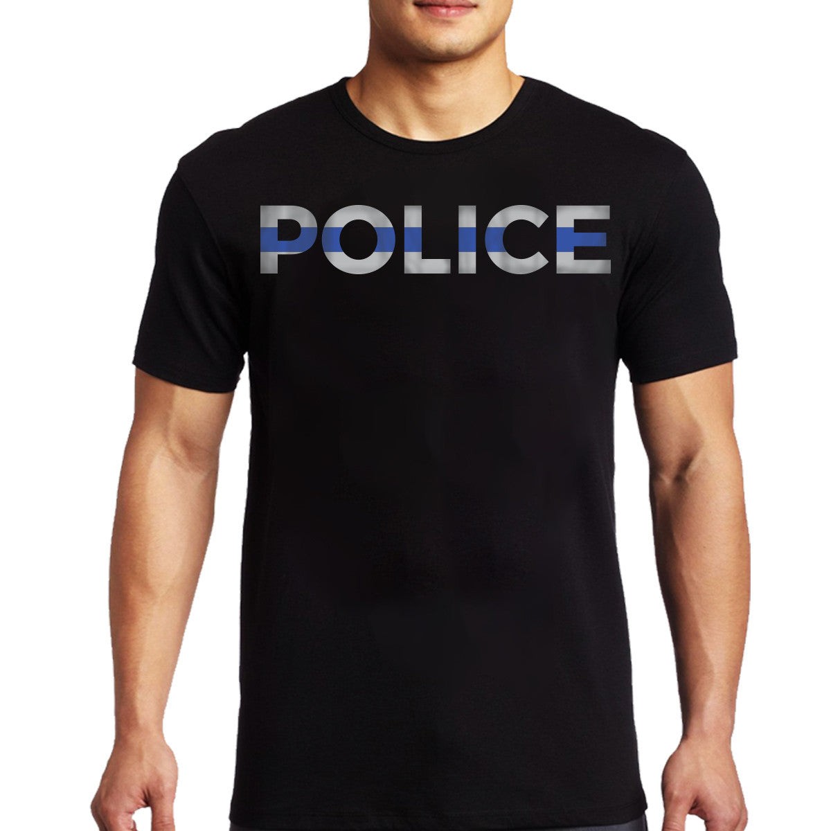 Men's T-Shirt Police Thin Blue Line - Main Image