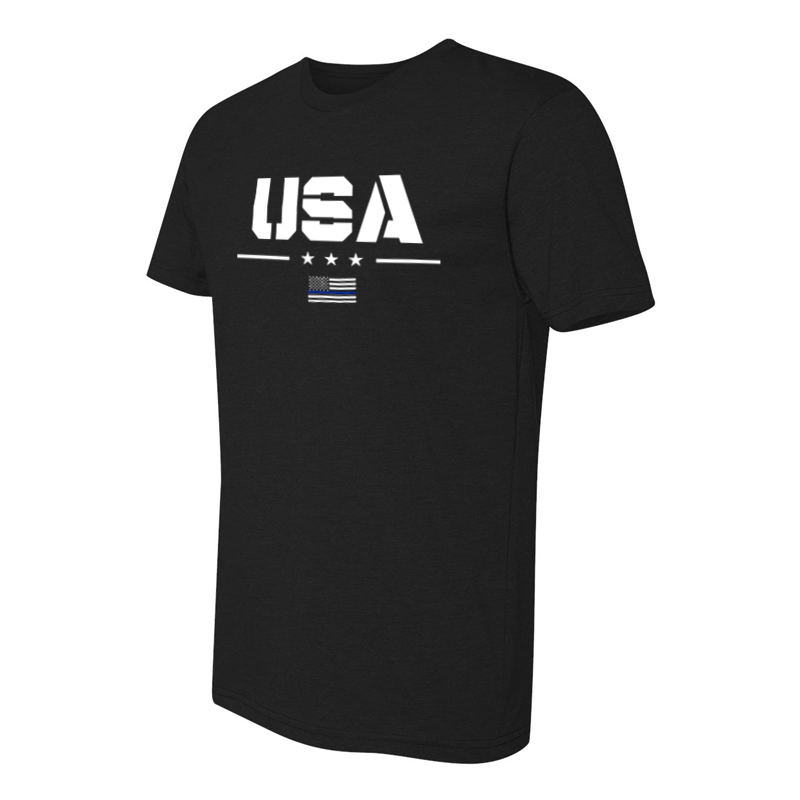 Under armour blue on sale line shirt
