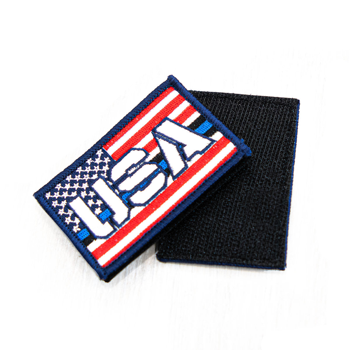 Red, White and Blue, Thin Blue Line American Flag- USA Patch - Thin Blue  Line USA