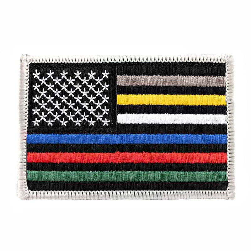 First Responder Patch - Stars & Stripes, The Flag Store