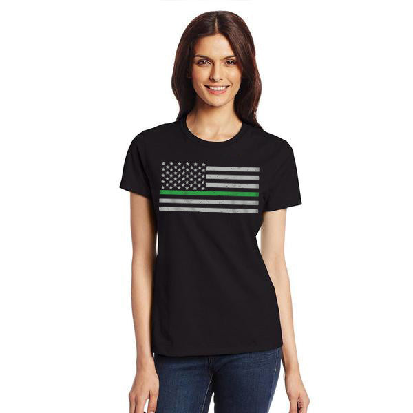 Women's Shirt - Thin Green Line Classic (Military)