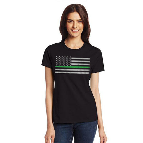 Women's Shirt - Thin Green Line Classic (Military)