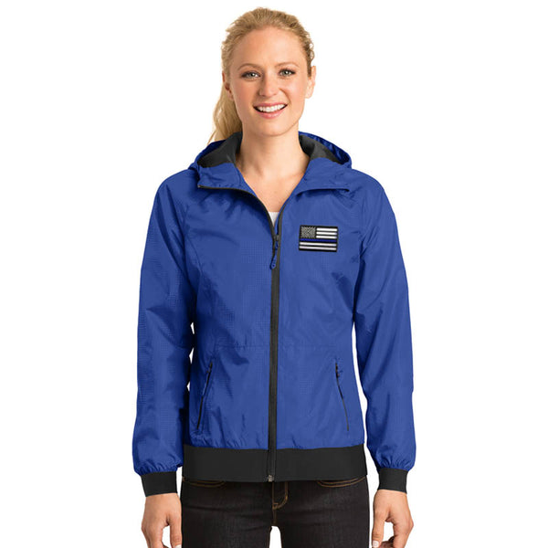 Hooded wind sales jacket