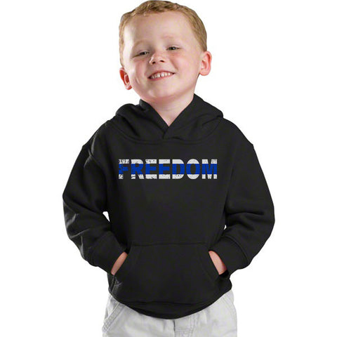 Youth Hoodie - Thin Blue Line Freedom