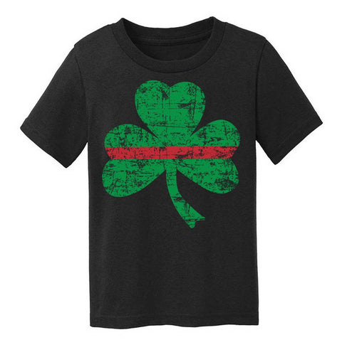 Youth Thin Red Line St. Patrick's Shamrock - Kids