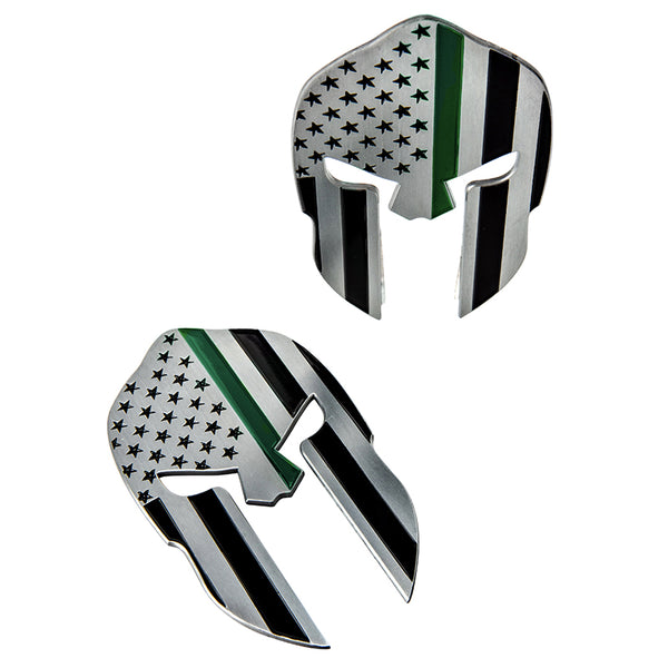 Thin Green Line Spartan Vehicle Emblem