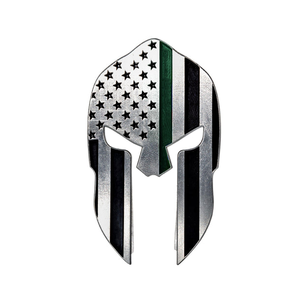 Thin Green Line Spartan Vehicle Emblem