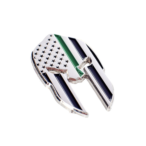 Thin Green Line® Spartan Pin