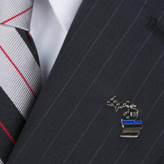 State Pins - Thin Blue Line USA
