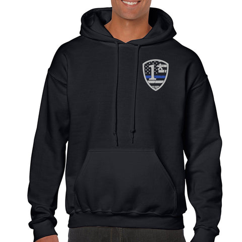 Hoodie - 1* Asterisk Thin Blue Line - Thin Blue Line USA - 1