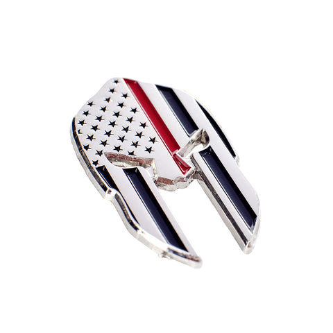 Thin Red Line Spartan Pin
