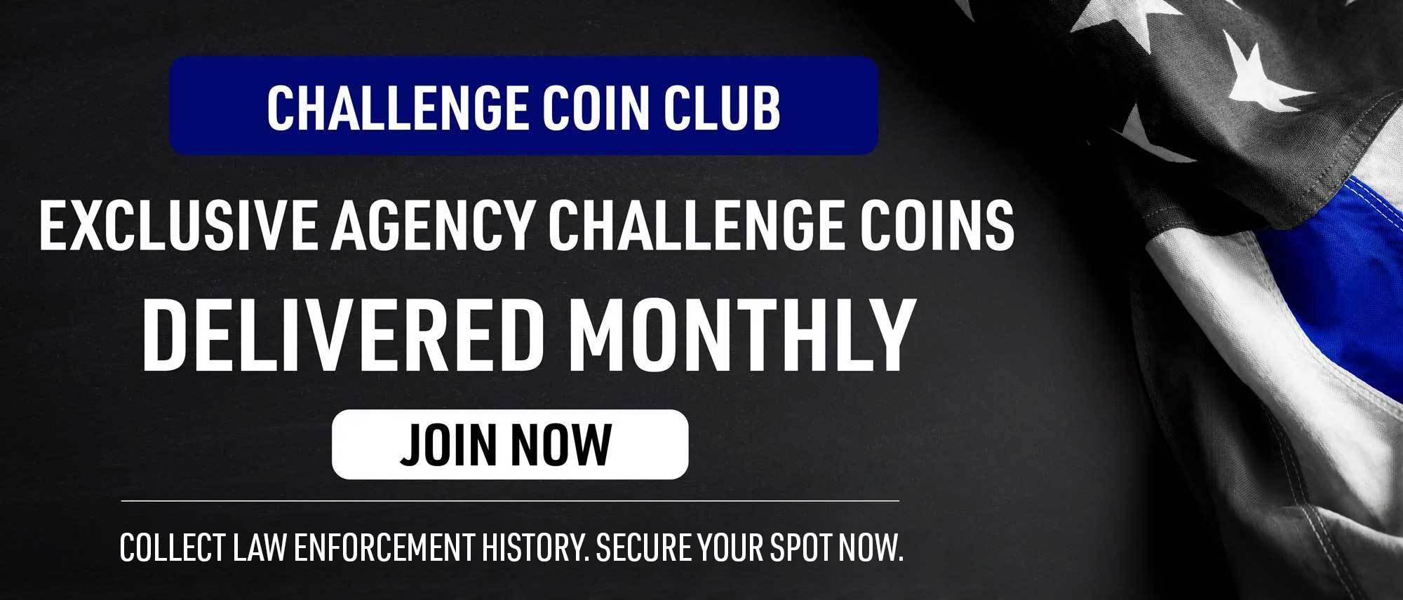 Challenge Coin Club. Join Now!